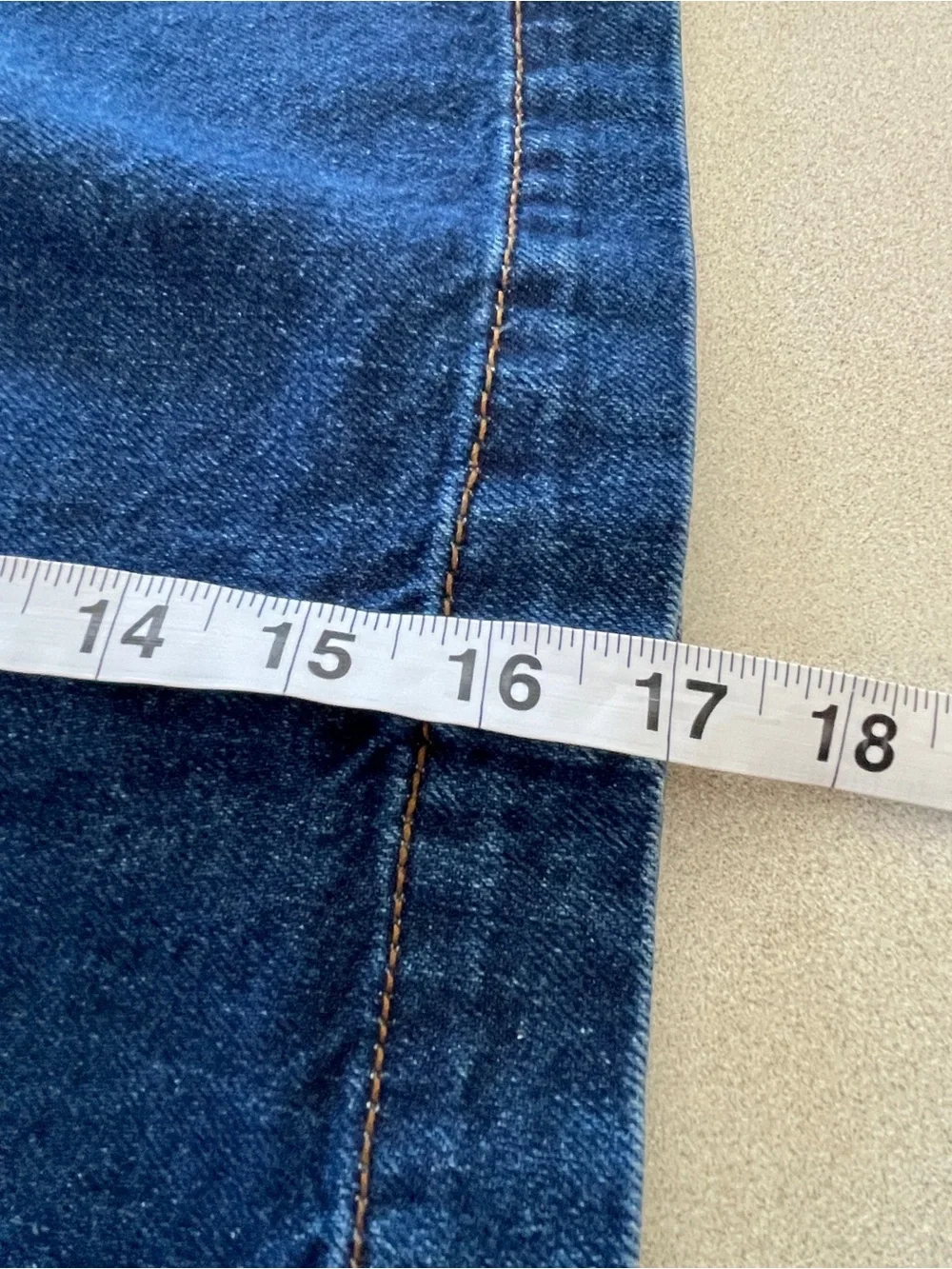 Topshop Moto Dark Blue Denim Button-Front Mini Skirt Lg Pocket Front 30